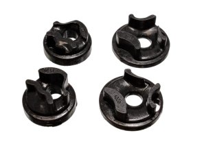 Ford Escort Motor Mount Inserts - Energy Suspension - Performance Polyurethane - Black - `97-`01 Ford Escort Motor Mount Inserts - Energy Suspension - Performance Polyurethane - Black - `97-`01